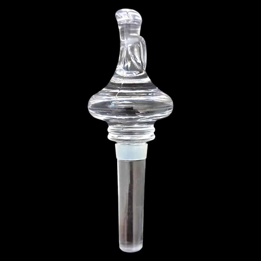 MIKASA Porto Crystal Bottle Stopper Cork Plug Wine Jug Shaped Classic Elegant‎